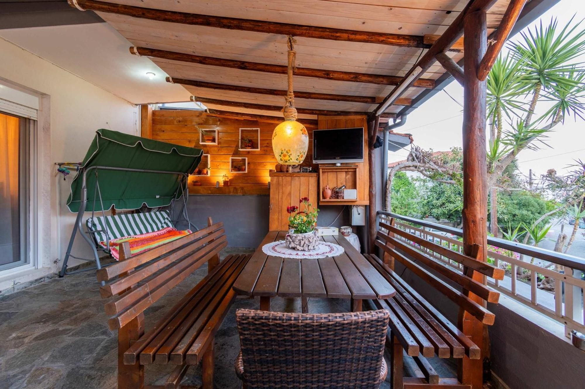 House Niki Apartment Sarti Bagian luar foto